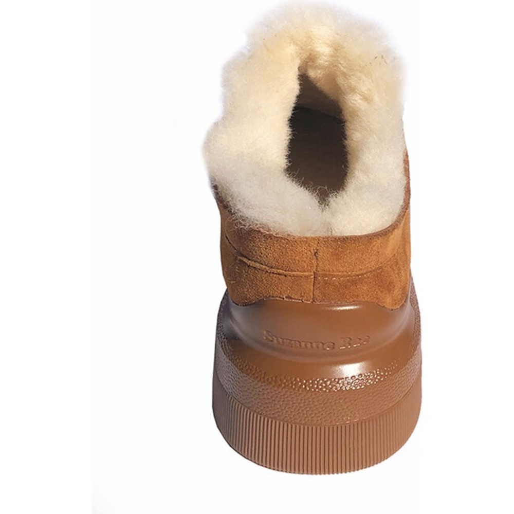 Suzanne Rae shearling clog sneaker - Picture 2 of 10